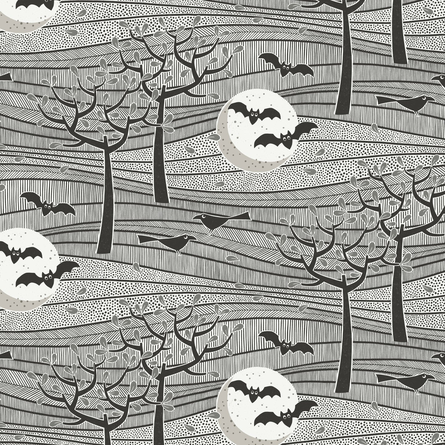 Gothic Whimsy- Night Landscape