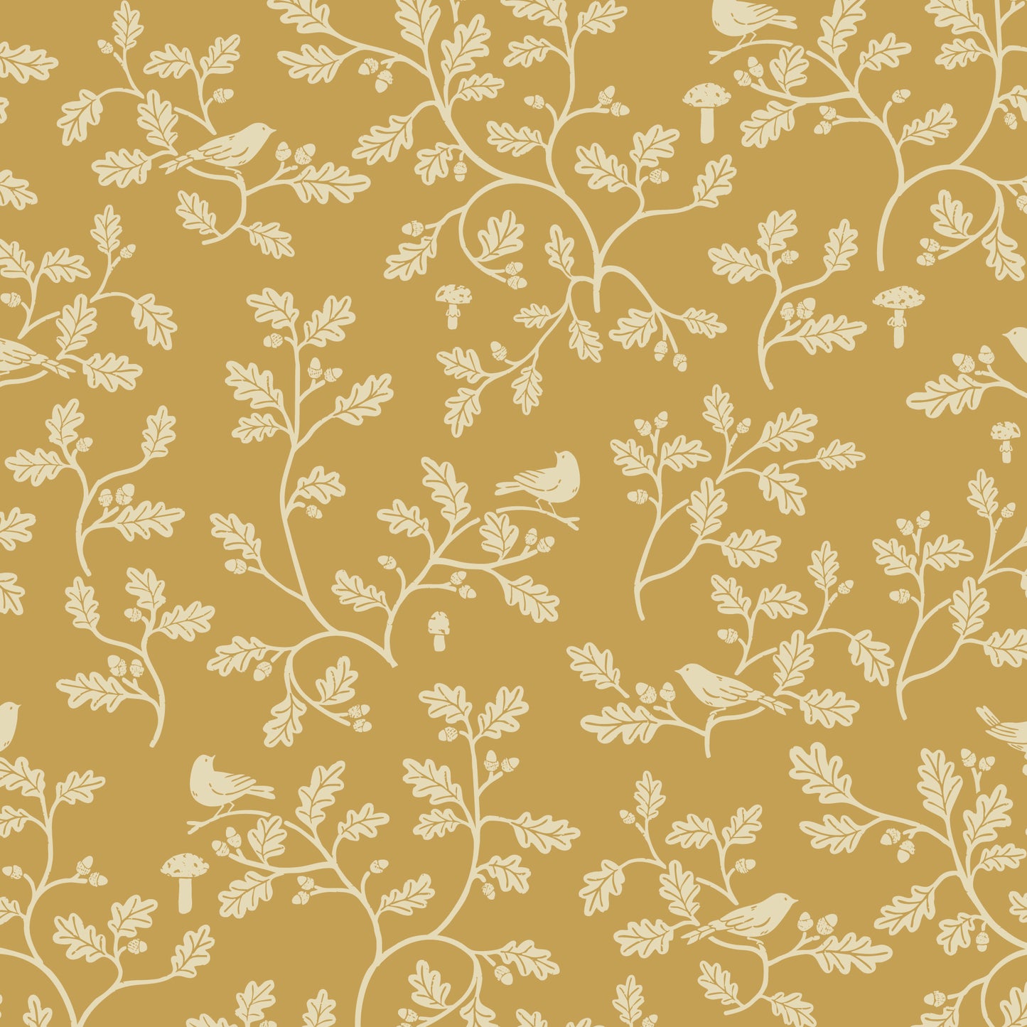 Fall & Flutter- Woodland Oak | Gold