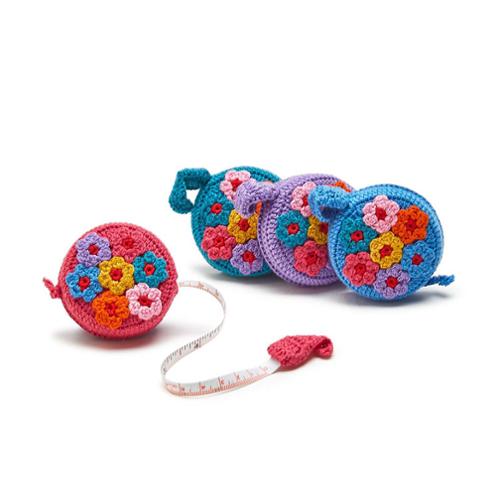 Crochet Tape Measure- Flori