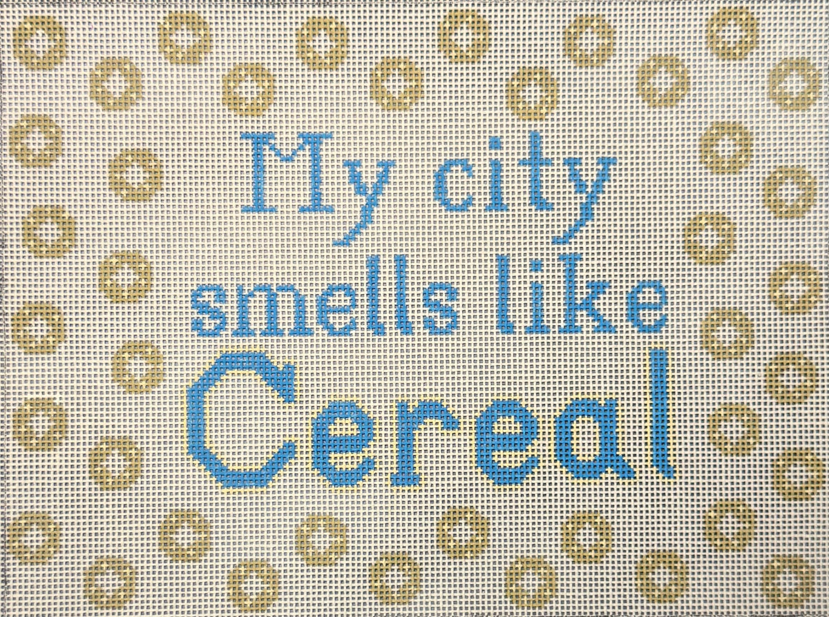 My City Smells Like Cereal Canvas