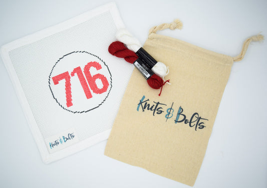 716 Canvas-Red (18 mesh)