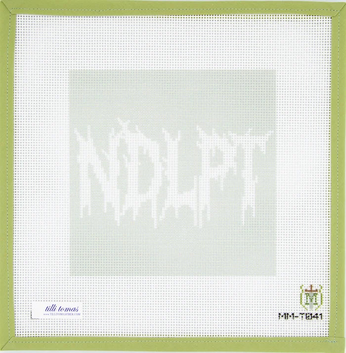 Death Metal NDLPT Logo Canvas