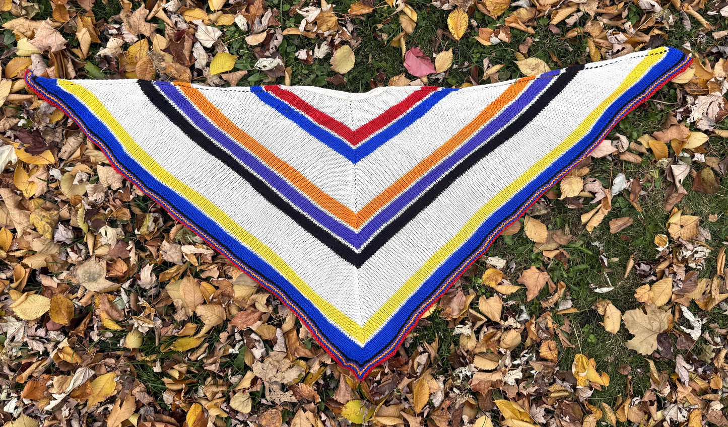 Let's Go Buffalo Shawlette Pattern