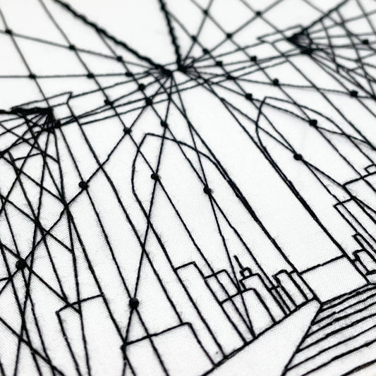 Brooklyn Bridge - embroidery kit
