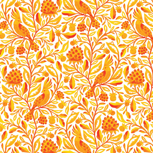 Birds and Branches- Sergio | Orange