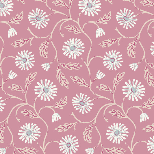 Fall & Flutter- Trailing Floral | Pink