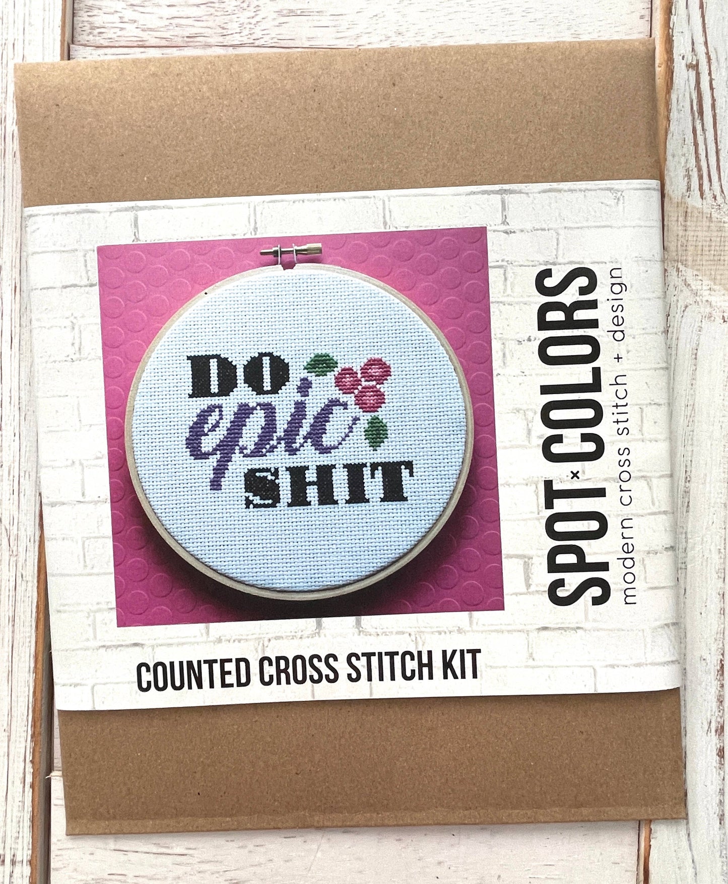 Do Epic Shit Cross Stitch Kit