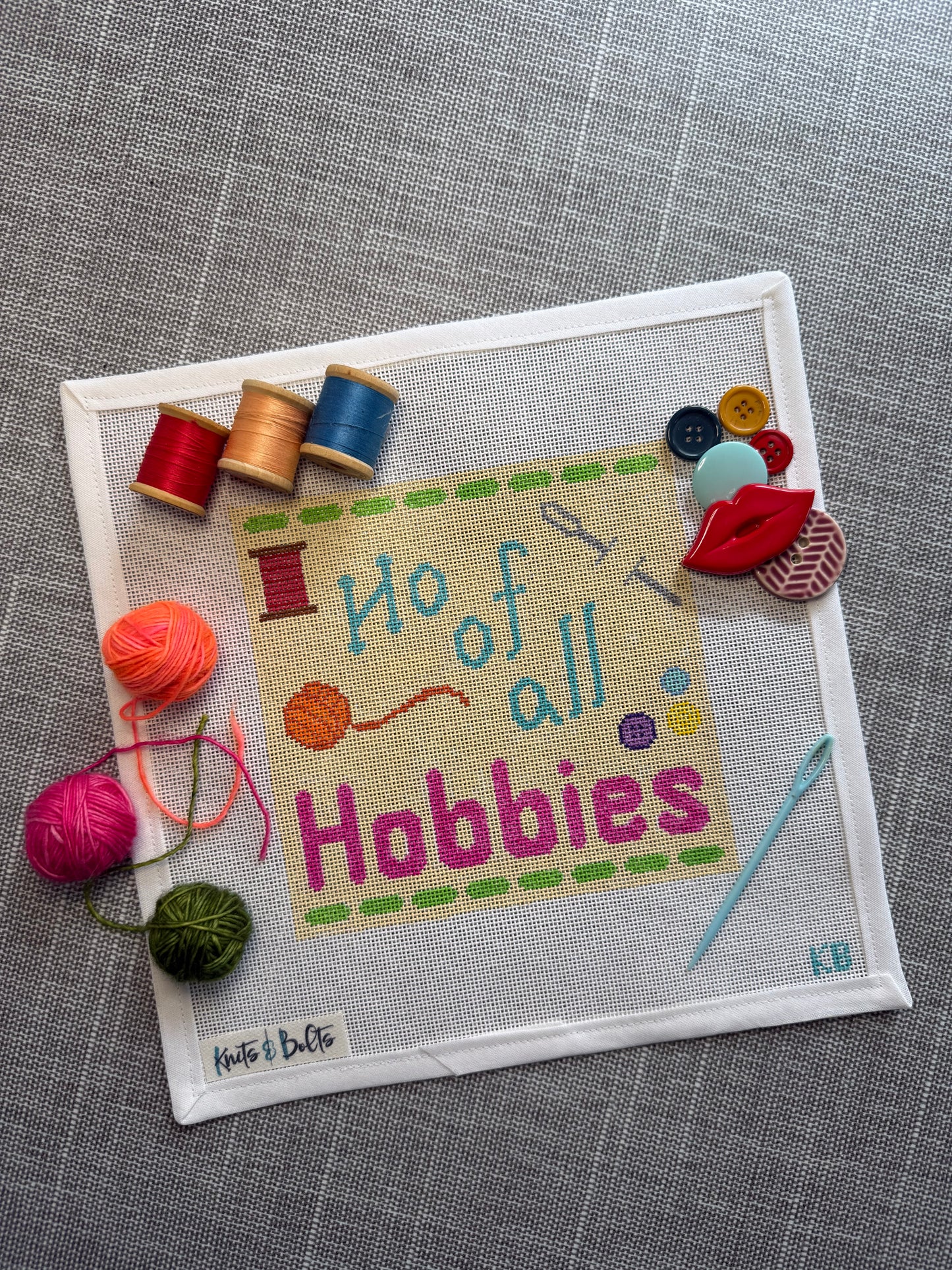 Ho of All Hobbies Canvas