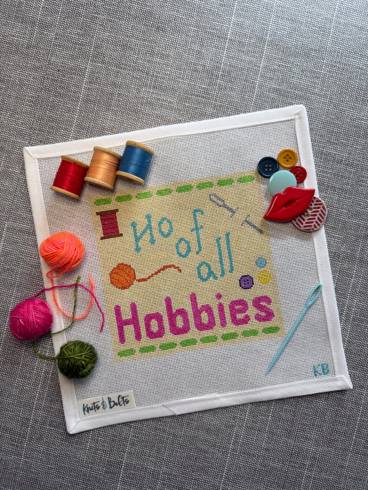 Ho of All Hobbies Canvas