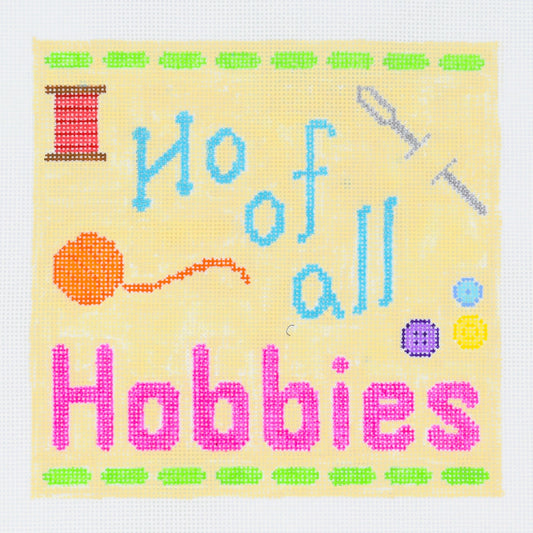 Ho of All Hobbies Canvas