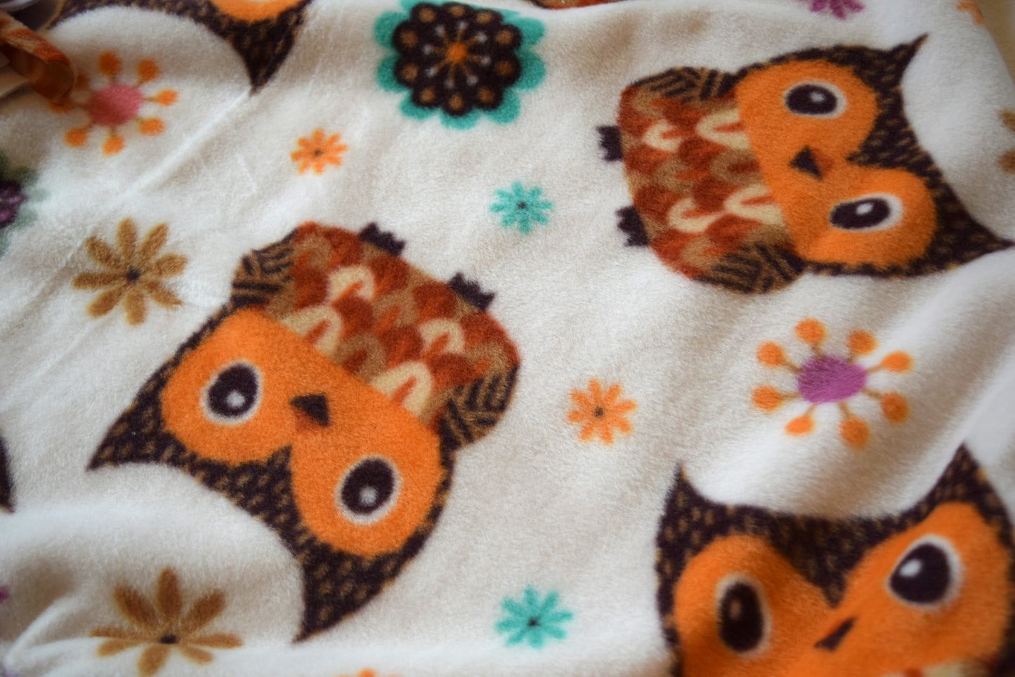 Owl Tie Blanket
