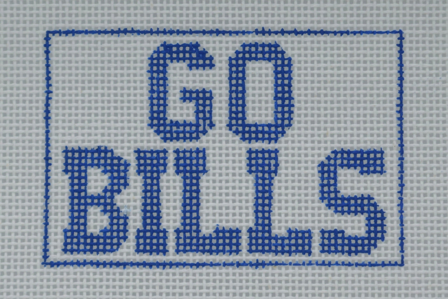 Go Bills Rectangle Canvas