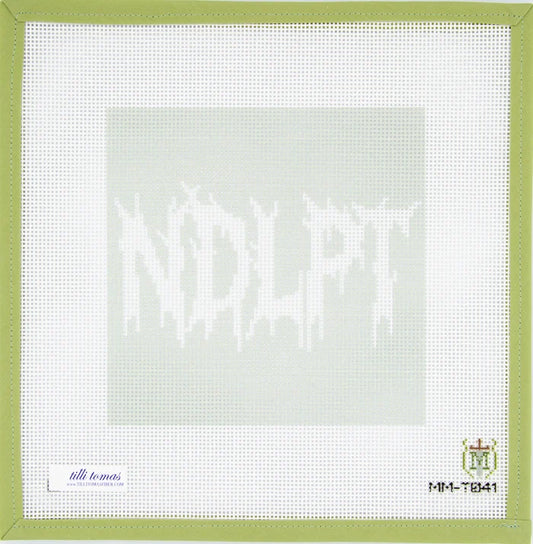 Death Metal NDLPT Logo Canvas