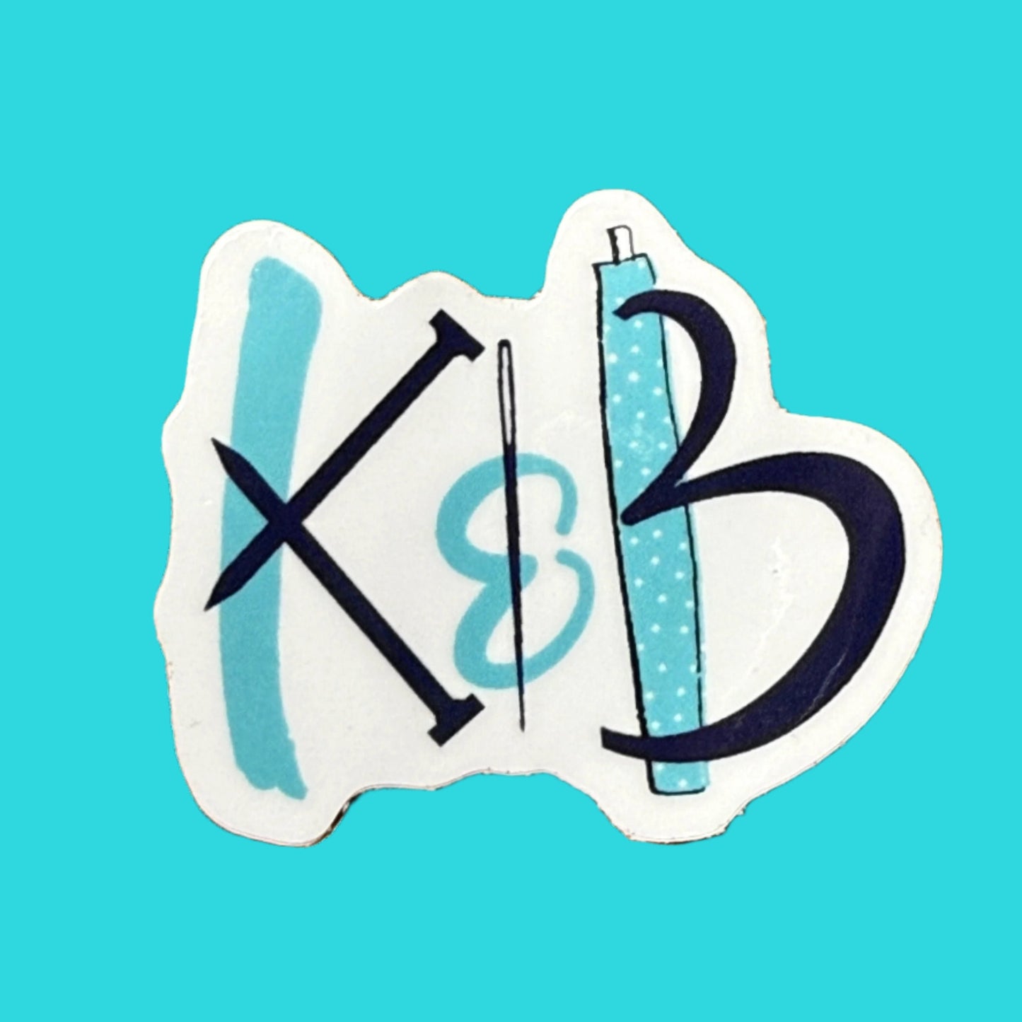 Knits and Bolts Sticker