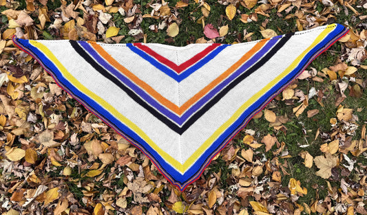 Let's Go Buffalo Shawlette Pattern