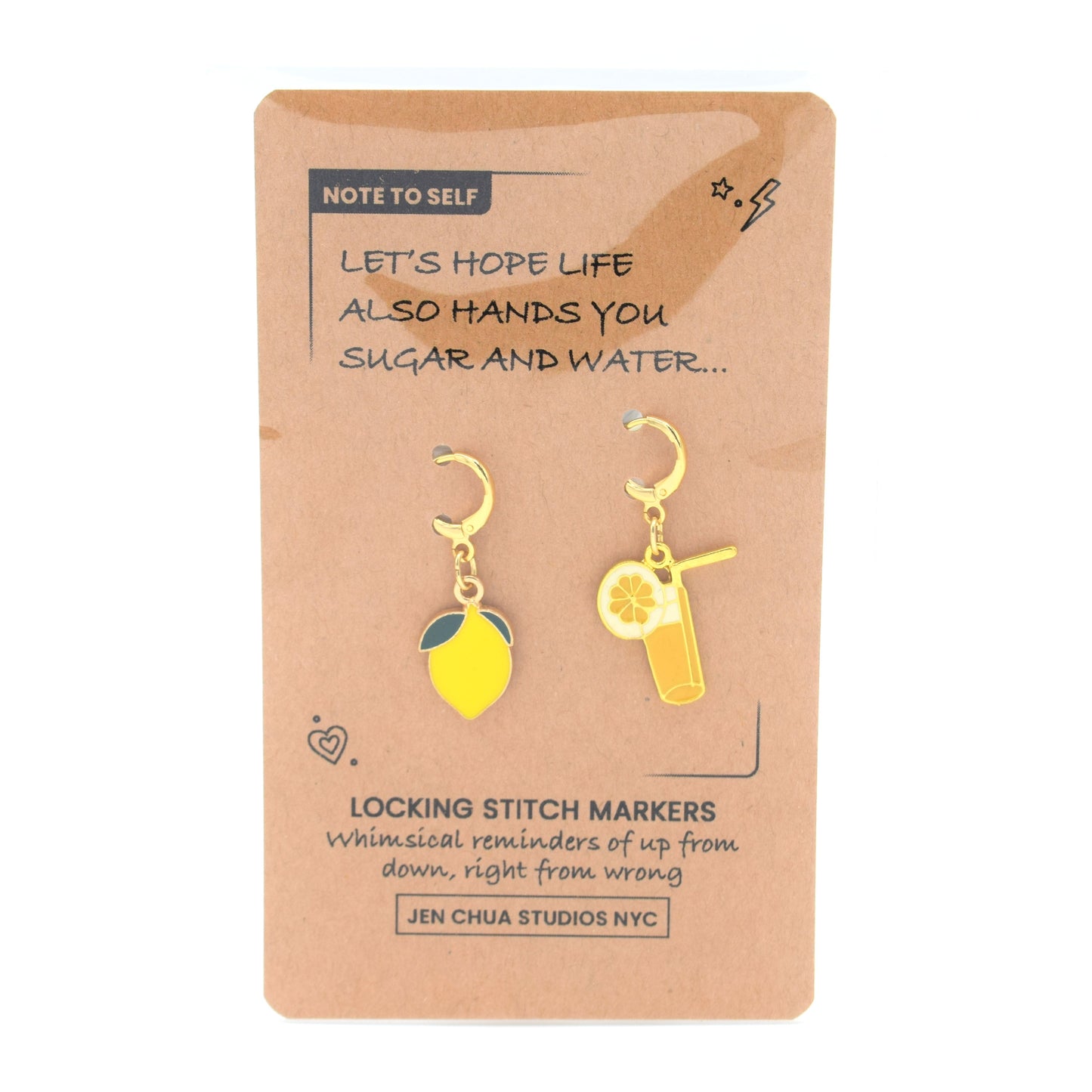 Jen Chua Studios NYC- Locking Stitch Markers