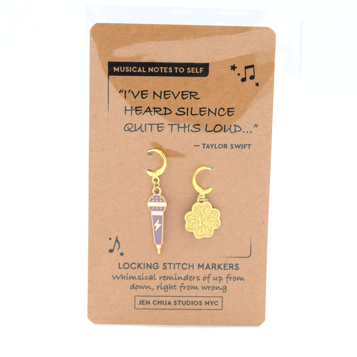 Jen Chua Studios NYC- Locking Stitch Markers