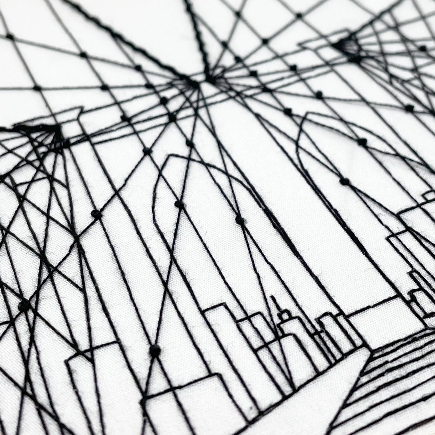 Brooklyn Bridge - embroidery kit
