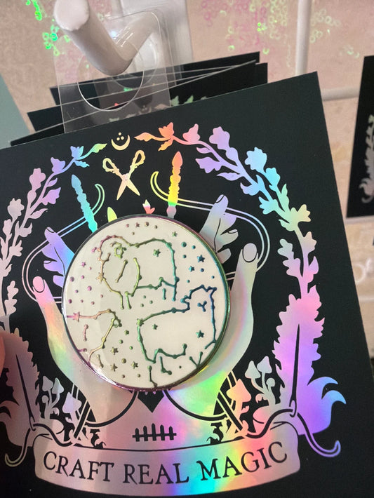 Enamel Pin-Celestial Sheep