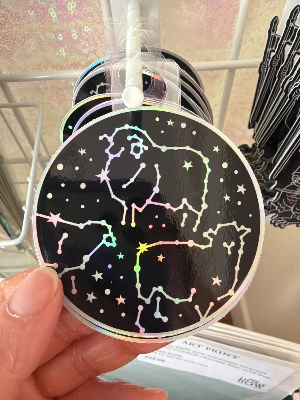 Celestial Sheep Sticker