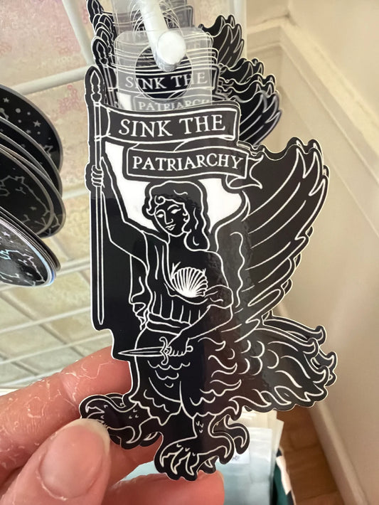 Sink the Patriarchy Sticker