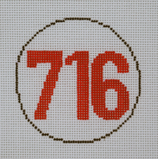 716 Canvas-Red (13 mesh)